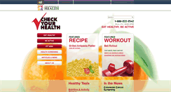 Desktop Screenshot of checkyourhealth.org